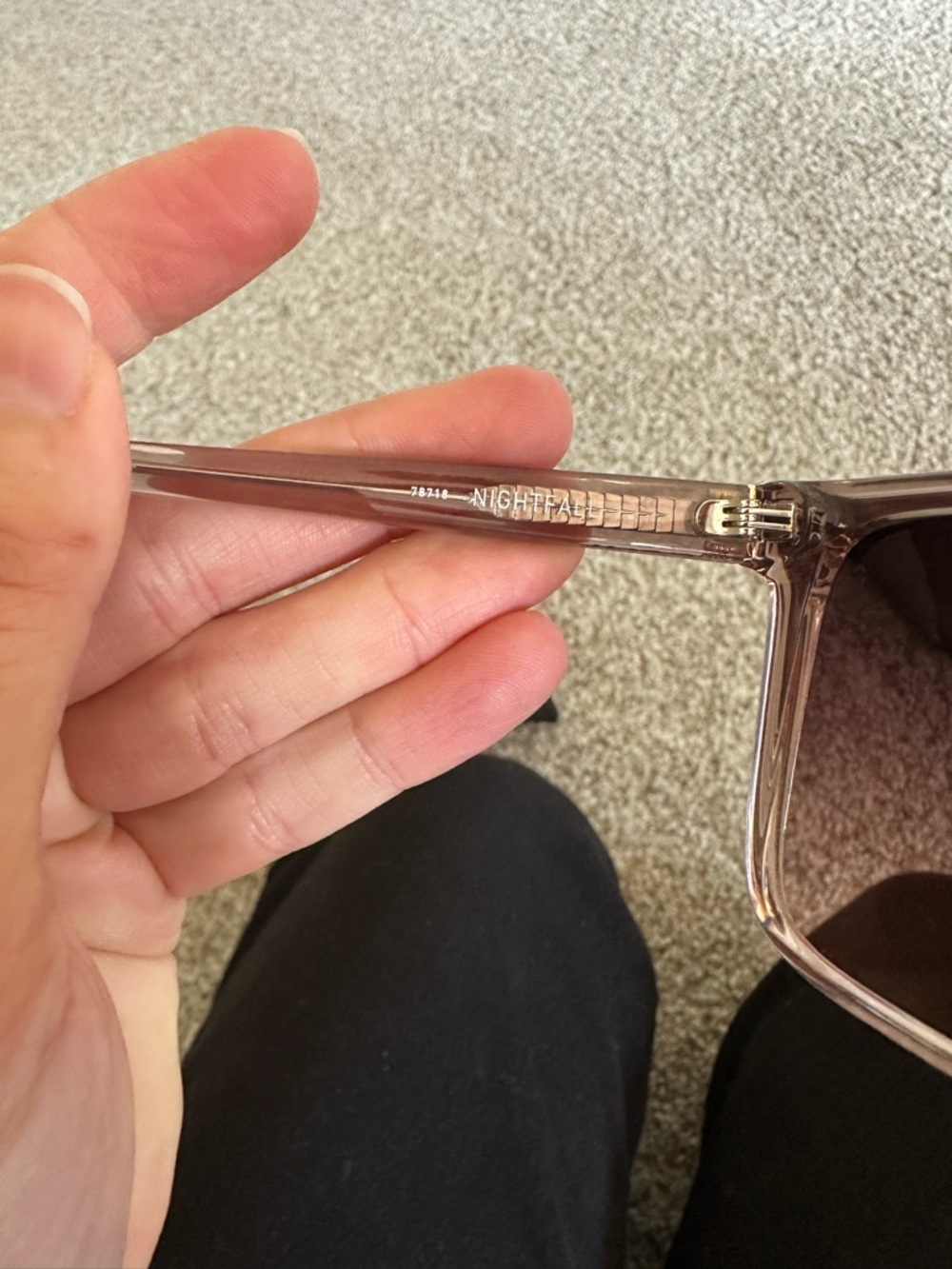 Quay Australia Brown Shield Sunglasses with Gradient Lenses NWT nightfall - Picture 6 of 10